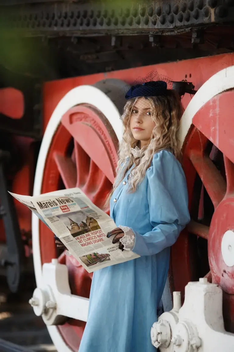 Retro train — BLISS Magazine | The October Teen Edition | Vol.4 | 2023