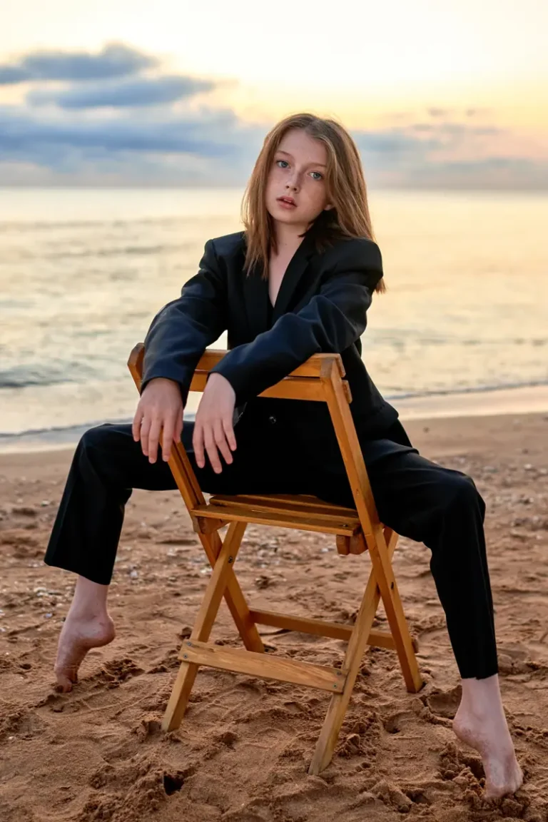 Sunrise. Arina. Sea. — BLISS Magazine | The August Teen Edition | Vol.1 | 2024