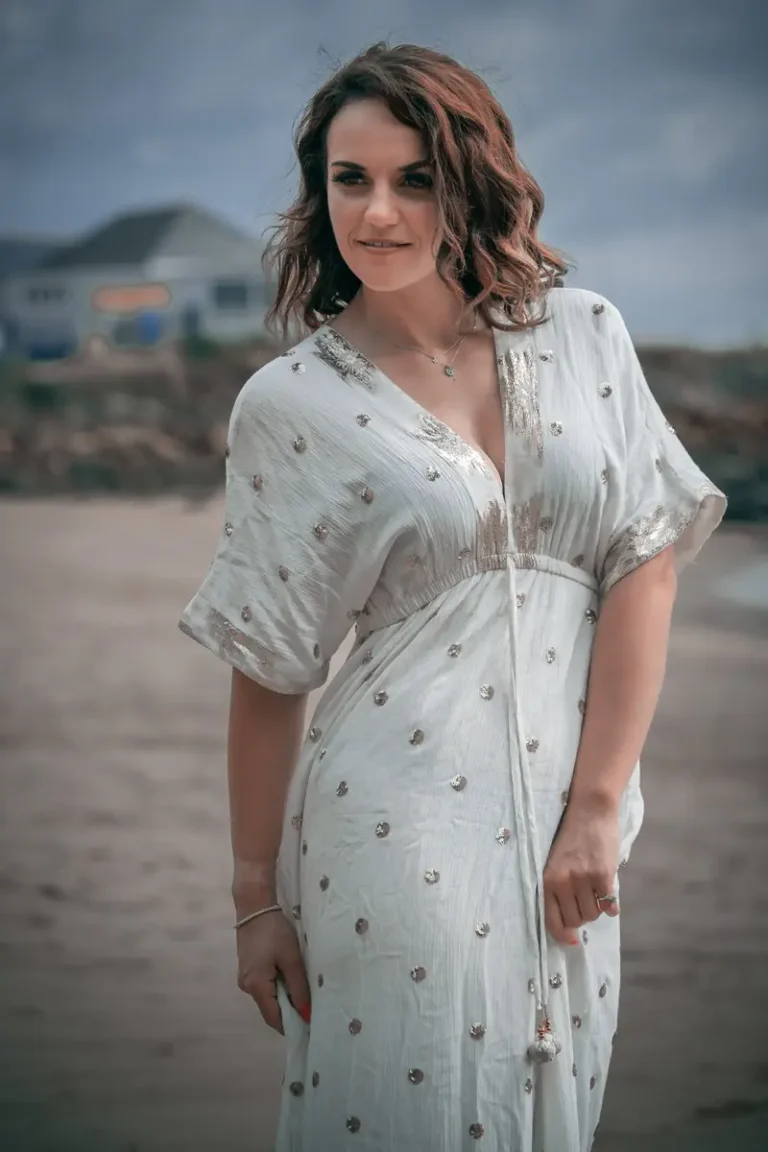 White at Beach — BLISS Magazine, February 2025