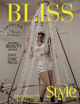BLISS Magazine — The April Fashion & Beauty Edition Vol. 9 2023 cover