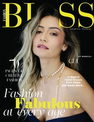 BLISS Magazine — The January Fashion & Beauty Edition Vol. 10 2025 cover