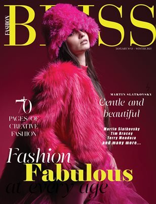 BLISS Magazine — The January Fashion & Beauty Edition Vol. 13 2025 cover