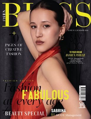BLISS Magazine — The June Fashion Edition Vol. 3 2026 cover